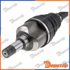 Demi-Arbre de Transmission MTM gauche pour CITROEN | NPW-CT-157, 1609610080